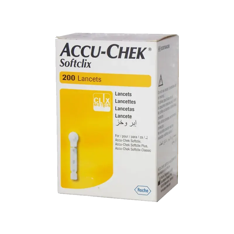 ACCU-CHEK Softclix Lancettes 200 Lancettes